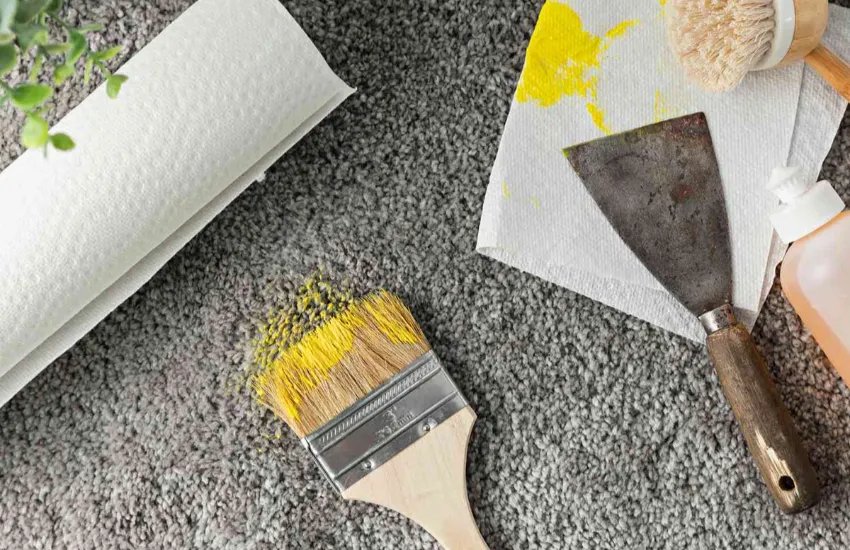 How to Remove Paint From Carpets Dubai