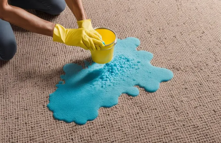 Wet Acrylic Paint From Your Carpet