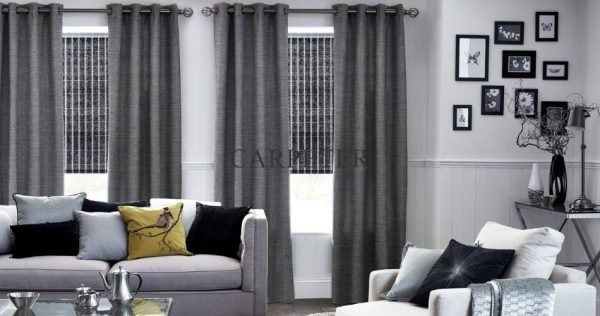 Wall Color Goes With Grey Curtains