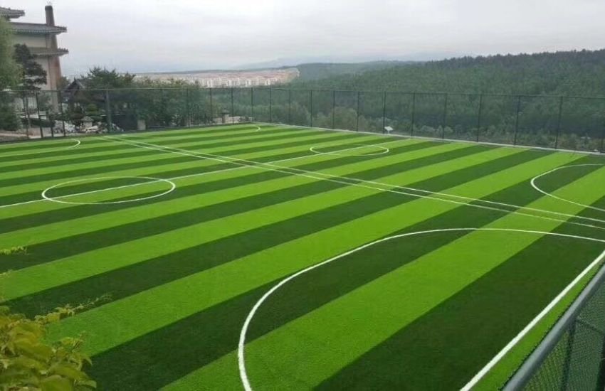 Injury Reduction Artificial Grass Carpets in Sport Area
