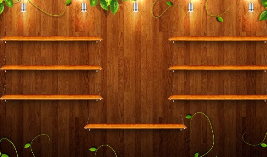 Textured Wood Wallpaper