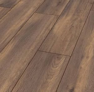 Natural Brown Wood LVT Flooring in Downtown Dubai