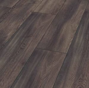 Dark Brown Wood LVT Flooring in Palm Jumeirah