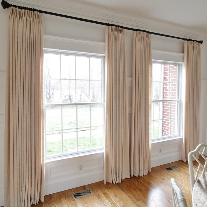 Beautiful Pinch Pleat Curtains