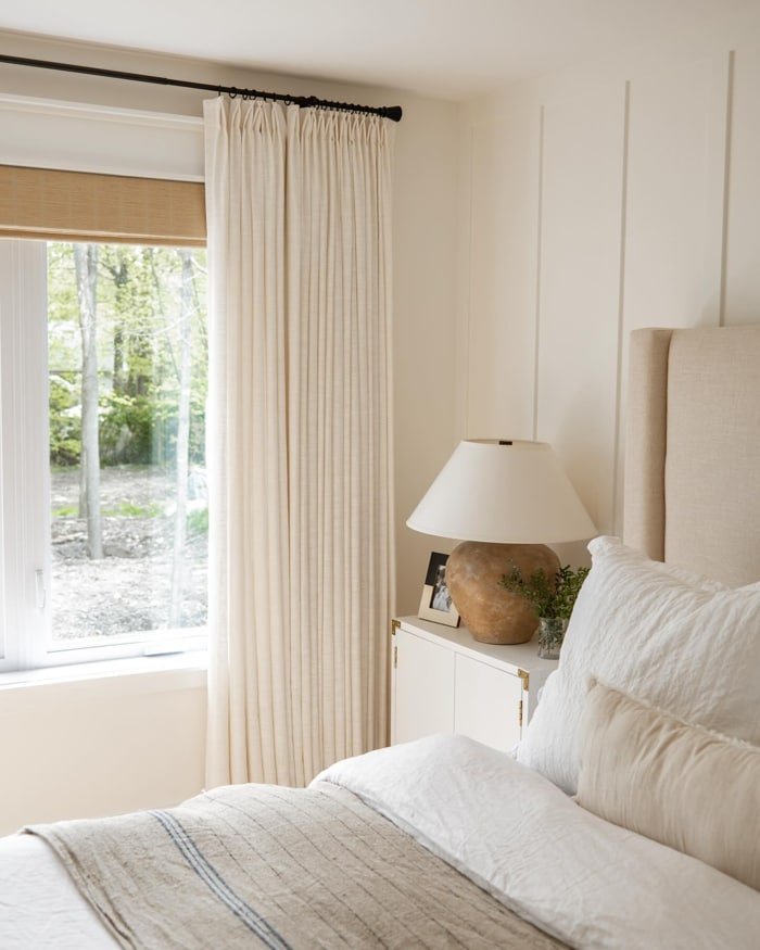 Bedroom Pinch Pleat Curtains