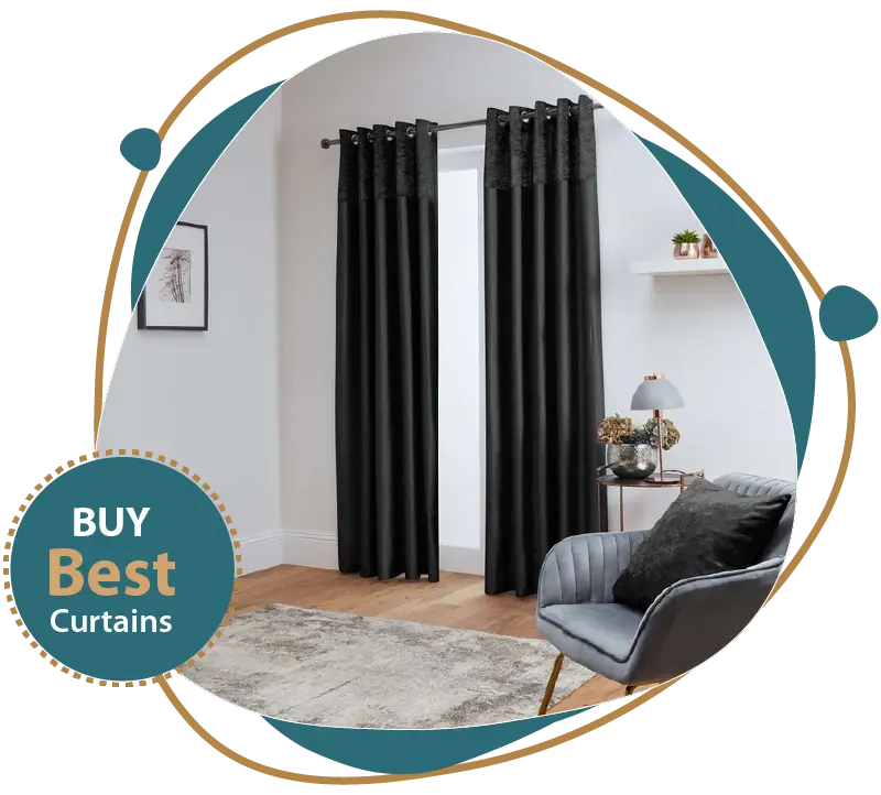 black silk curtains dubai