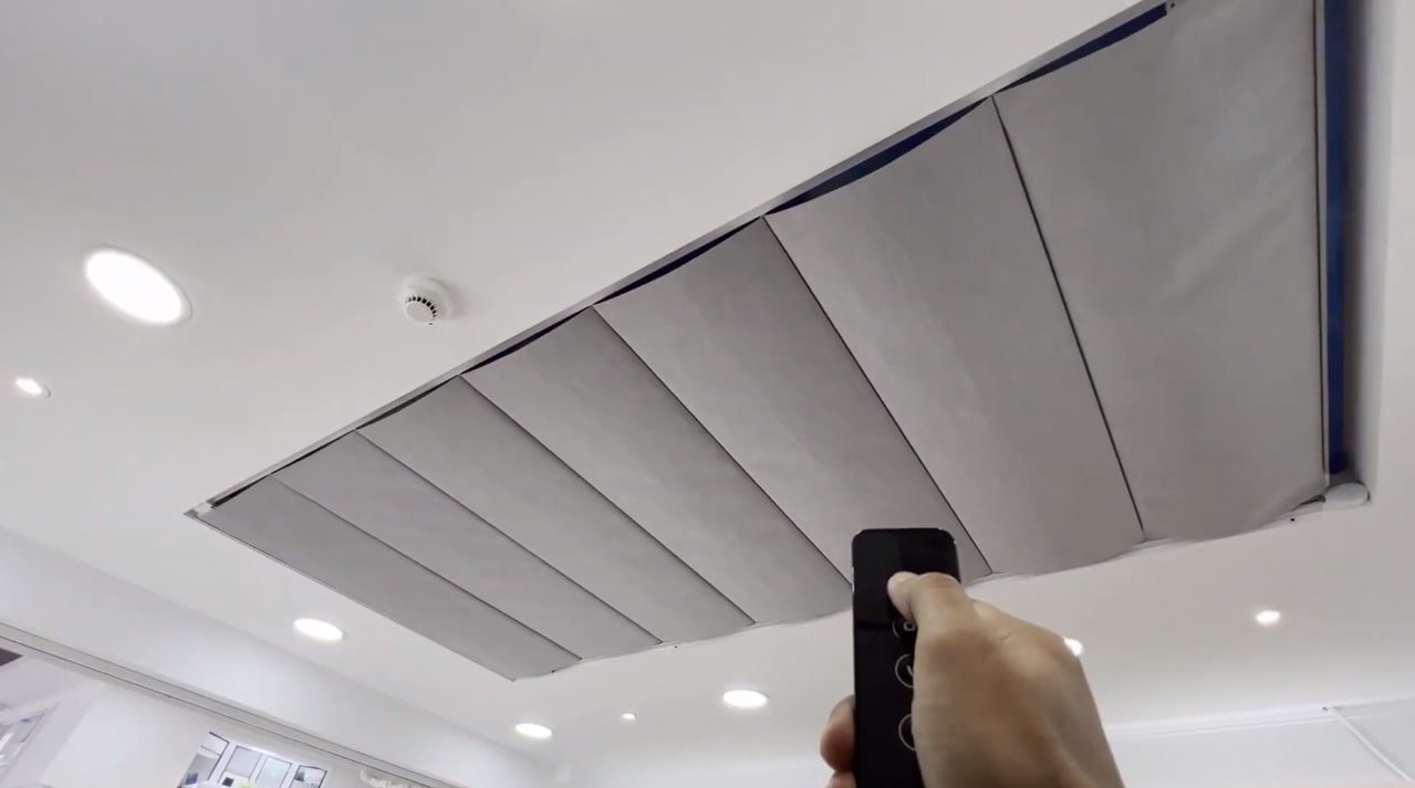 skylight electric blinds