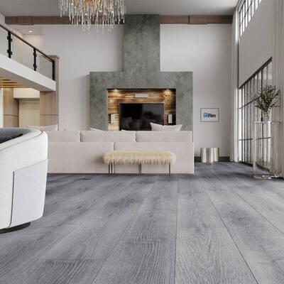 SPC Flooring in Spacious Modern Home Setting, Downtown Dubai