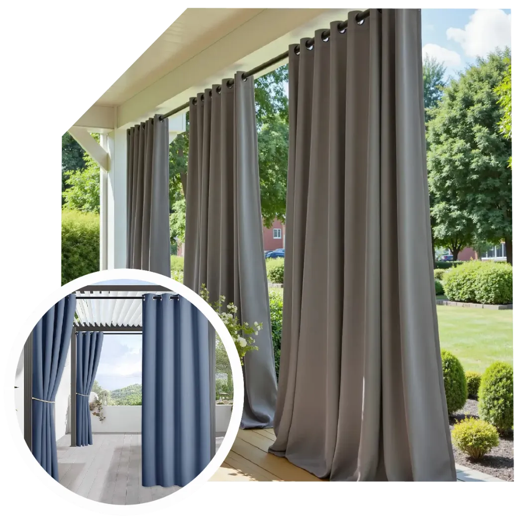 Outdoor Curtain Installation Dubai