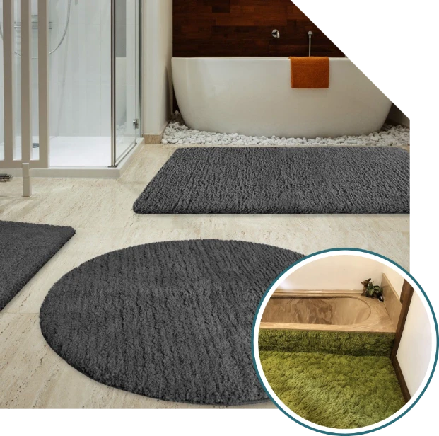 Places to Use Our Carpets in Your Bathroom