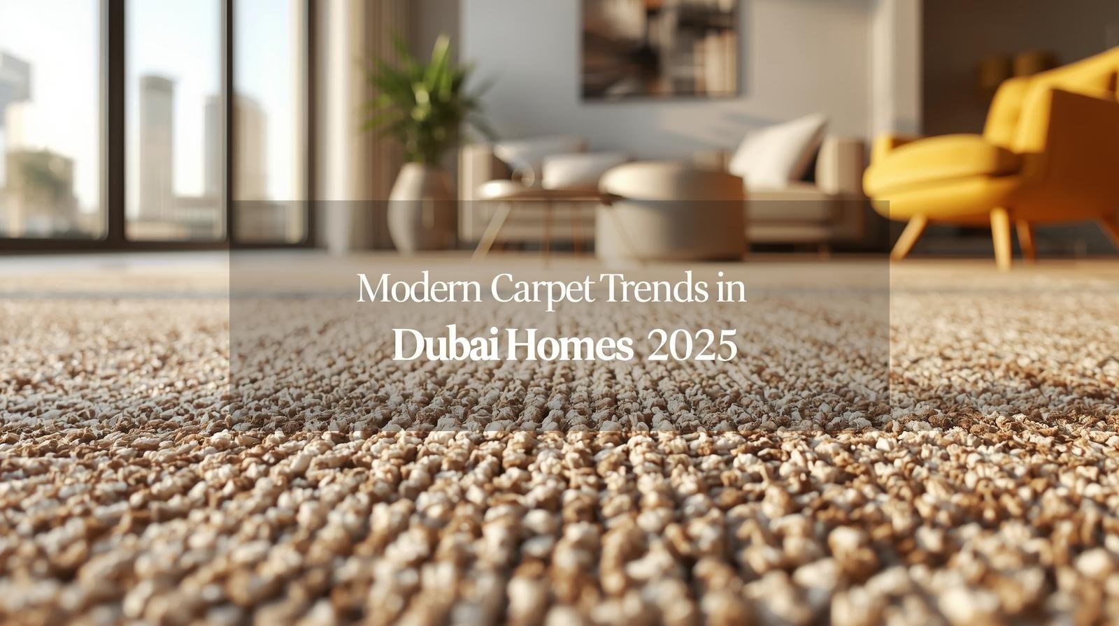 Modern Carpet Trends in Dubai Homes for 2025