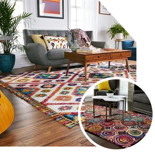 Upgrade Your Living and Work Places with our Customized Rugs