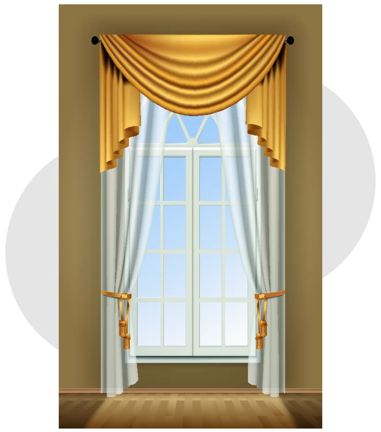 Smart Motorized Curtains in Dubai
