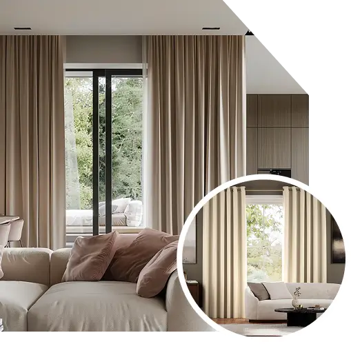 Exclusive Range of Silk Curtains in Dubai At Our Store
