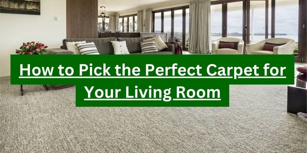 How to Pick the Perfect Carpet for Your Living Room