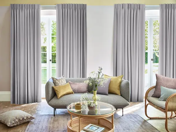 Custom-Made Pinch Pleat Curtains in Dubai