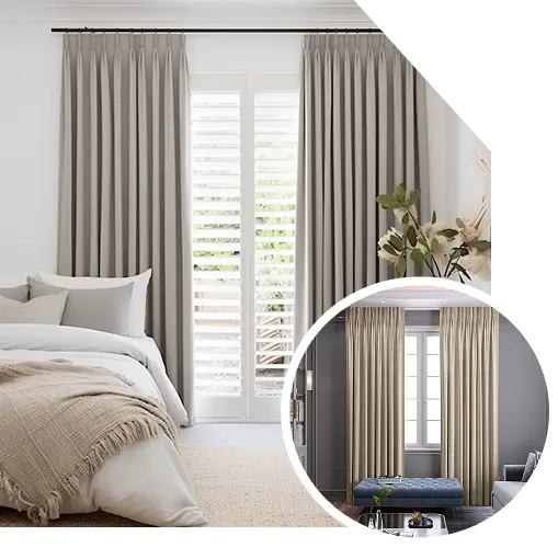 Pleated Curtains in Dubai at Affordable Rates
